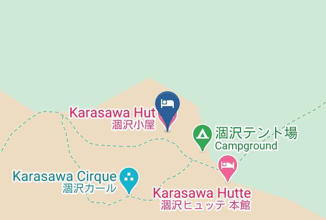 Matsumoto City - Karasawa Hut Maps