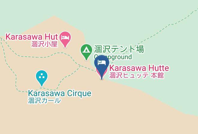 Matsumoto City - Karasawa Hutte Maps