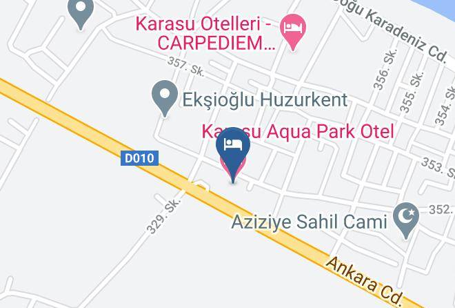 Karasu - Karasu Aqua Park Otel Maps