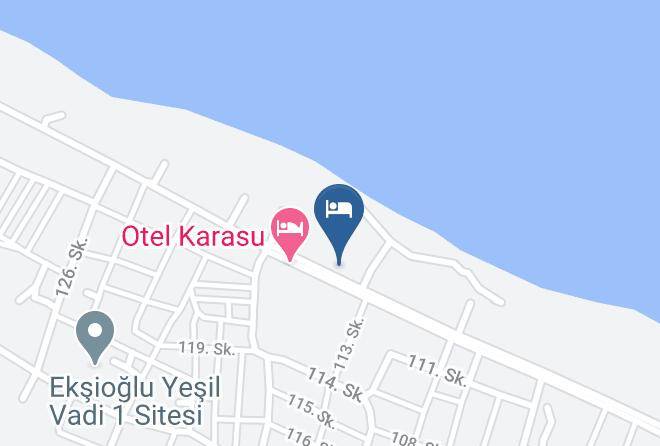 Karasu - Karasu Vizyon Resort Otel Maps