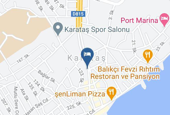 Karatas - Karatas Dinlenme Tesisleri Maps