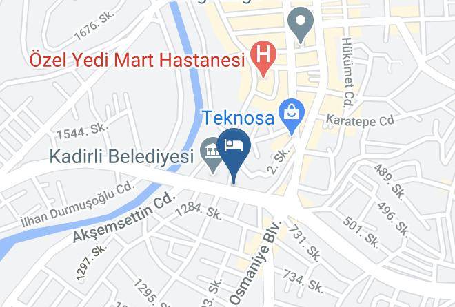 Kadirli - Karatepe Park Otel Maps