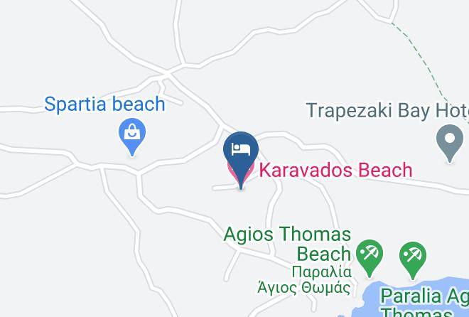 Karavados Beach Hotel Map