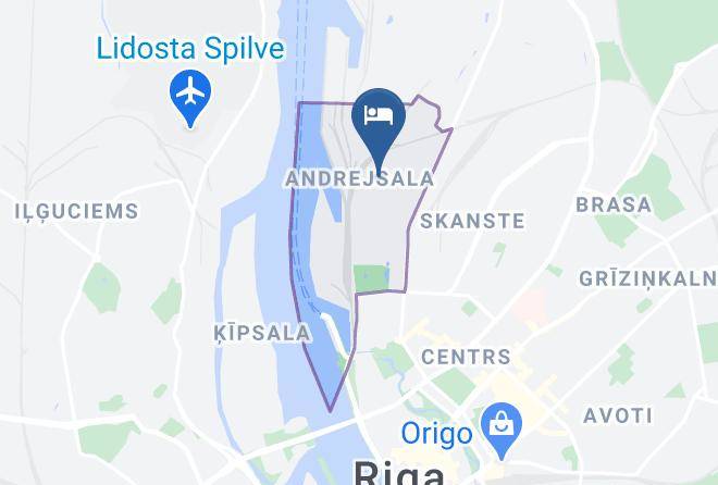 Riga - Rija Port Hotel Riga Maps