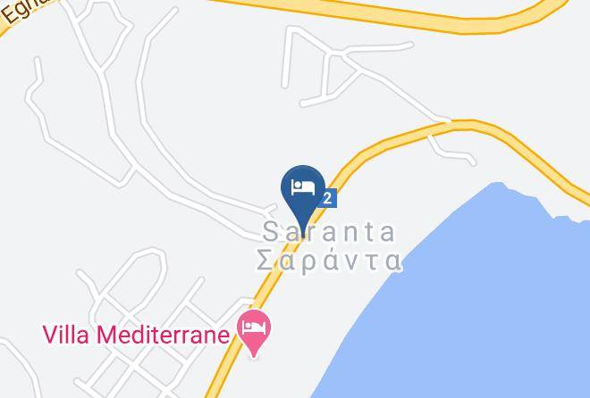 Kavalla - Karavi Hotel Maps