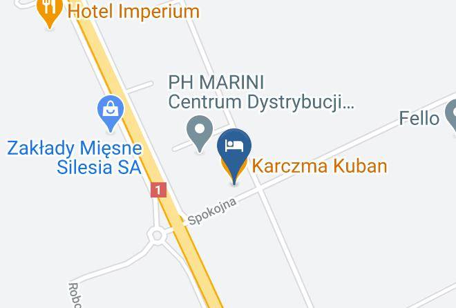 Pszczynski - Karczma Kuban Maps
