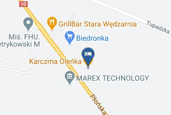 Plocki - Karczma Olenka Maps
