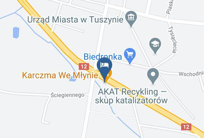 Lodzki Wschodni - Karczma We Mlynie Maps