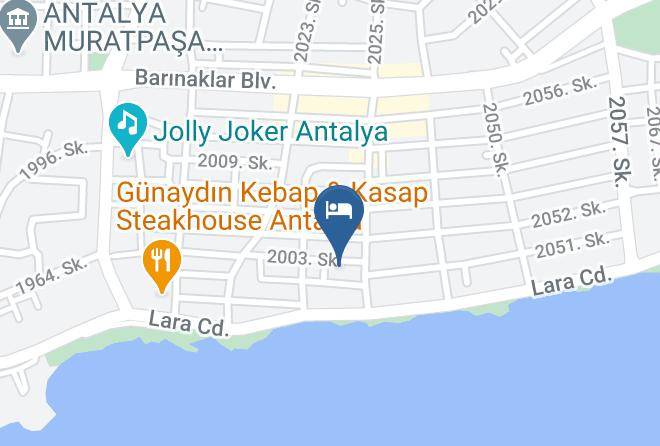 Muratpasa - Karden Otel Maps