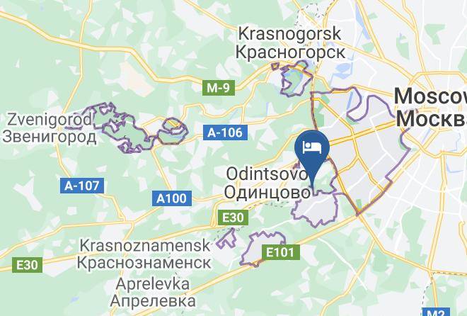 Moscow - Kardiologicheskiy Sanatornyy Tsentr Peredelkino Maps