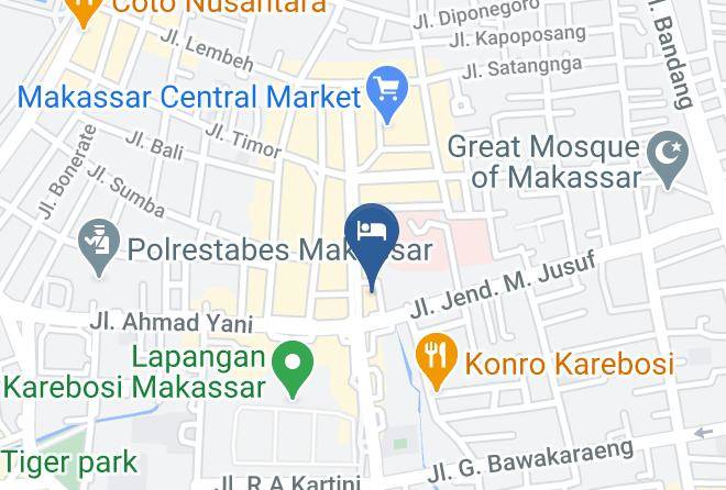 Makassar - Karebosi Condotel Maps