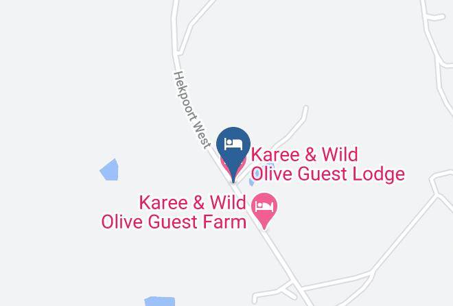 West Rand - Karee & Wild Olive Guest Lodge Maps