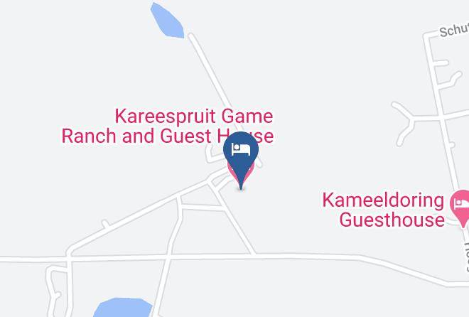 Kareespruit Game Ranch And Guest House Map - North West - Ngaka Modiri Molema