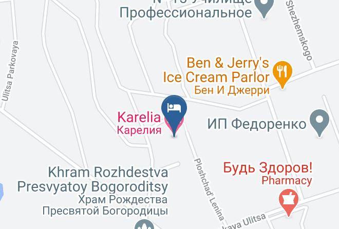 Kondopozhsky District - Karelia Hotel Maps