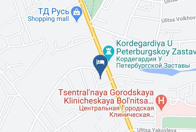 Velikiy Novgorod - Karelinn Hotel Maps