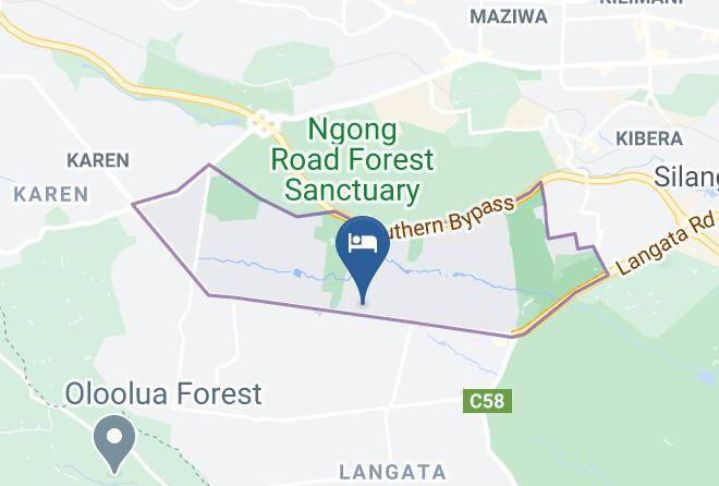 Nairobi - Karen Crescent Hotel Maps