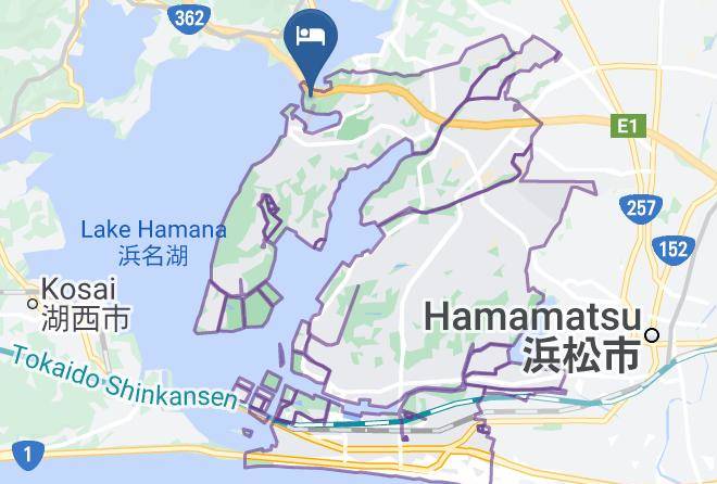Hamamatsu City Nishi Ward - Karen Hamanako Maps