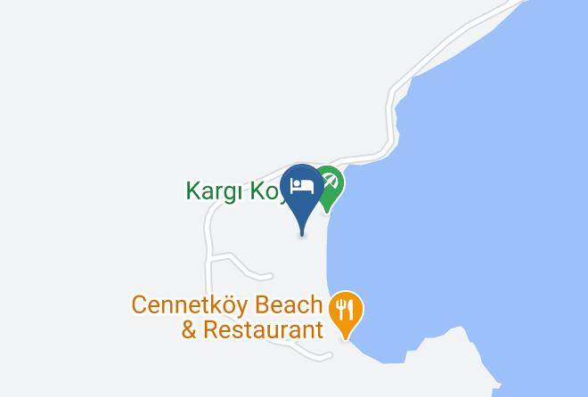 Mugla - Kargilos Hotel & Beach Maps