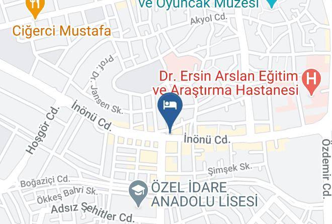 Sahinbey - Kargul Hotel Maps