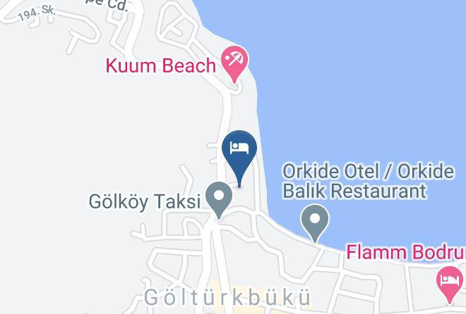 Turkbuku - Karianda Hotel Maps