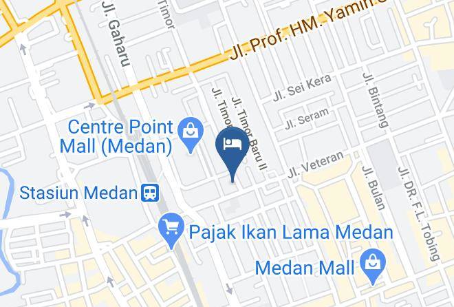 Kota Medan - Karibia Boutique Hotel Maps