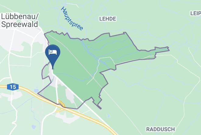 Oberspreewald Lausitz - Karin Poschla Zimmervermietung Maps