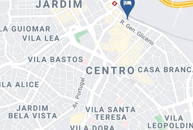 Santo Andre - Karinho Hotel Maps