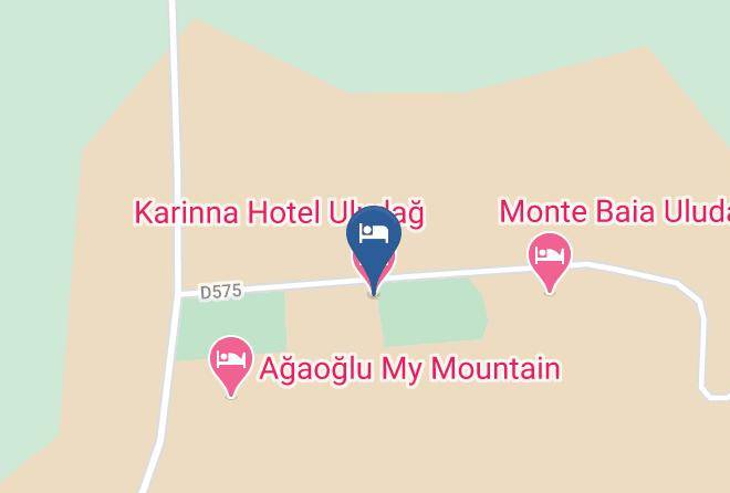 Osmangazi - Karinna Hotel Uludag Maps