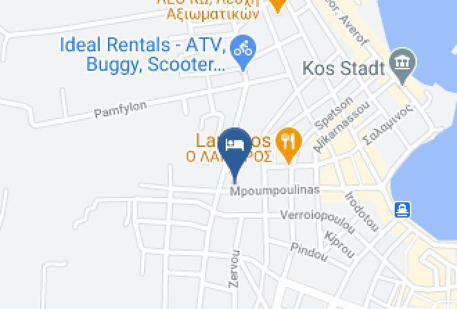 Kos - Karis Hotel Maps