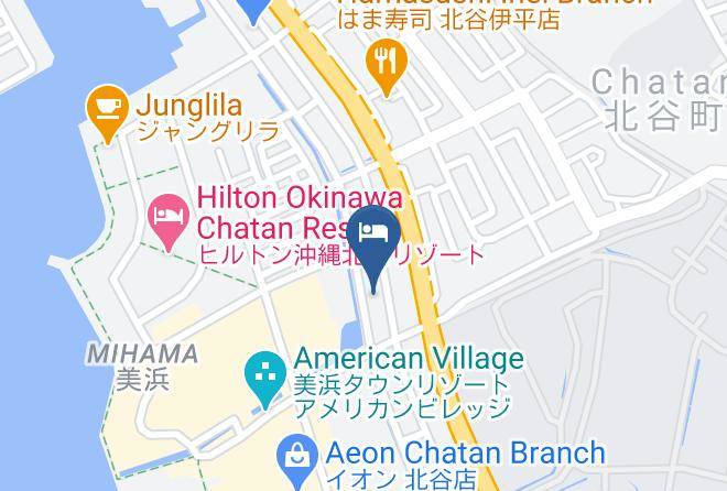 Chatan Townnakagami District - Kariyushi Condominium Resort Chatan Marina Maps
