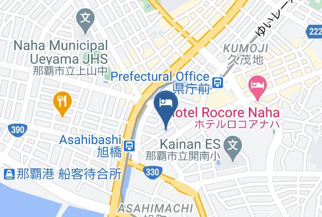 Naha City - Kariyushi Lch 2nd Izumizaki Maps