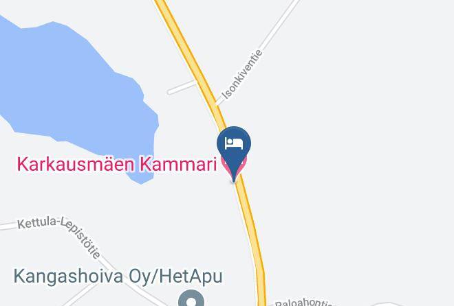Kinnula - Karkausmaen Kammari Maps