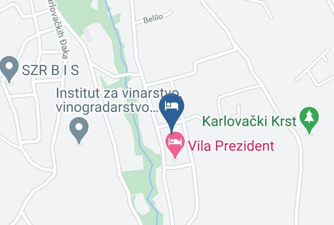 Juzno Backi - Karlovacki Konak Maps