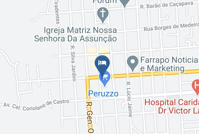 Cacapava Do Sul - Karlton Hotel Maps