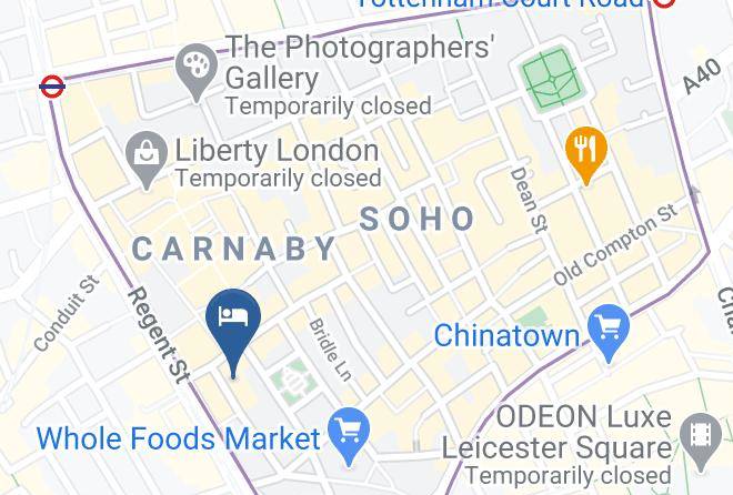 London - Karma Sanctum Soho London Maps
