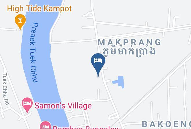 Kampot Town - Karma Traders Kampot Maps