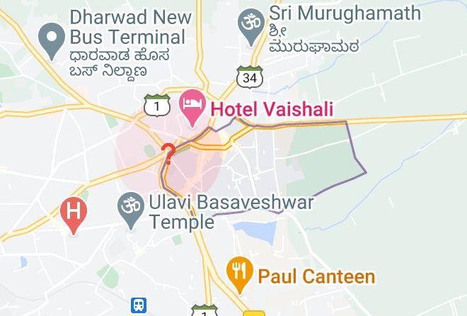 Dharwad - Karnataka Bhavan Maps