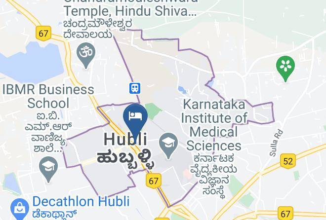 Hubballi - Karnataka Bhavan Maps