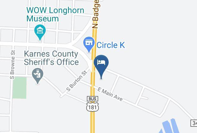 Karnes - Karnes City Inn Maps