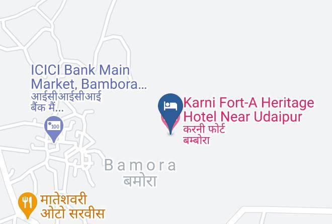 Salumbar - Karni Fort A Heritage Hotel Near Udaipur Maps