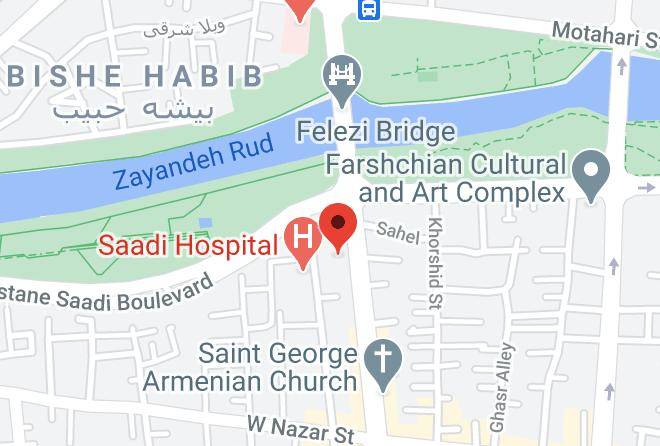 Isfahan - Karoon Hotel Maps