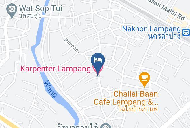Amphoe Mueang Lampang - Karpenter Lampang Maps