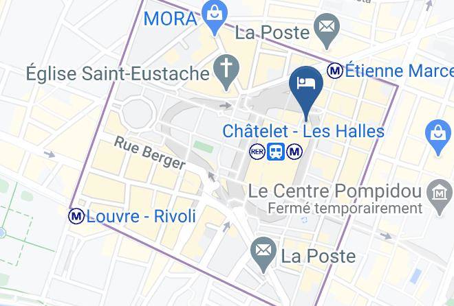 Paris - Residence Du Forum Des Halles Maps