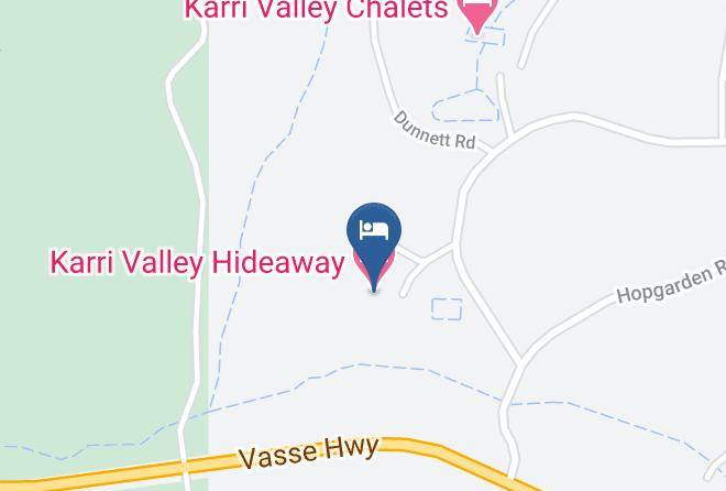 Manjimup - Karri Valley Hideaway Maps