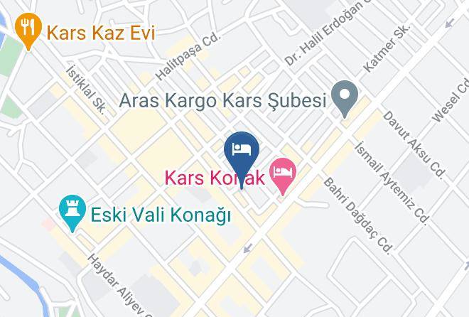 Kars Ortakapi - Kars Center Hotel Maps