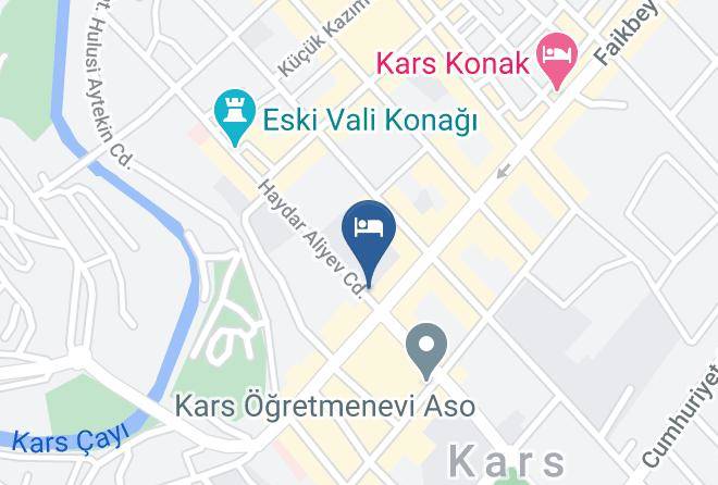 Kars Ortakapi - Kars I Sirin Otel Maps