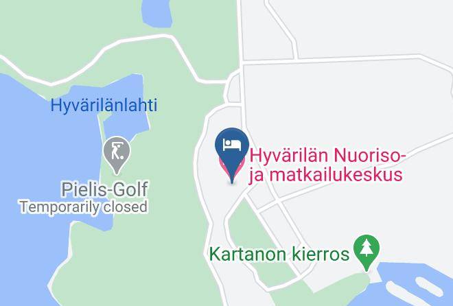 Nurmes - Kartanohotelli Hyvarila Maps
