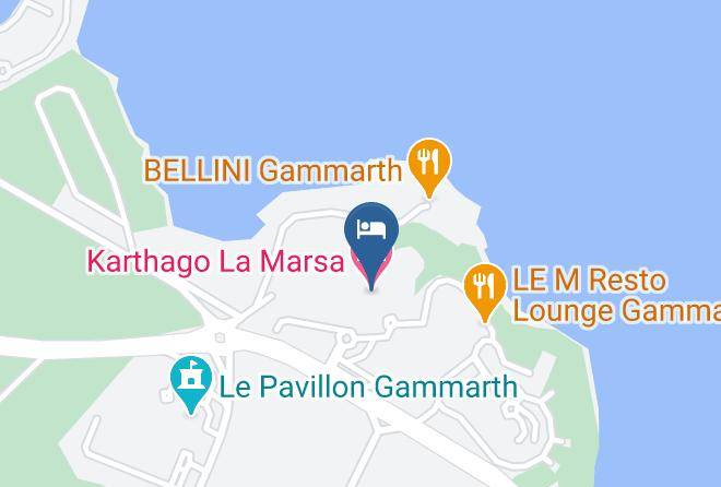 Tunis - Karthago La Marsa Hotel Maps