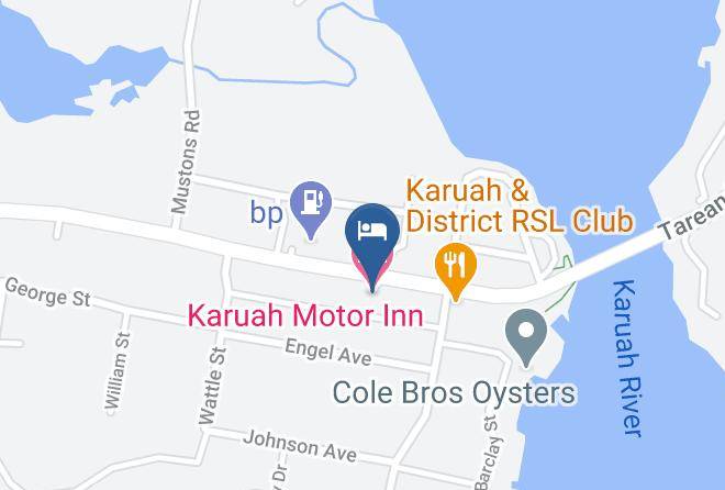 Port Stephens - Karuah Motor Inn Maps