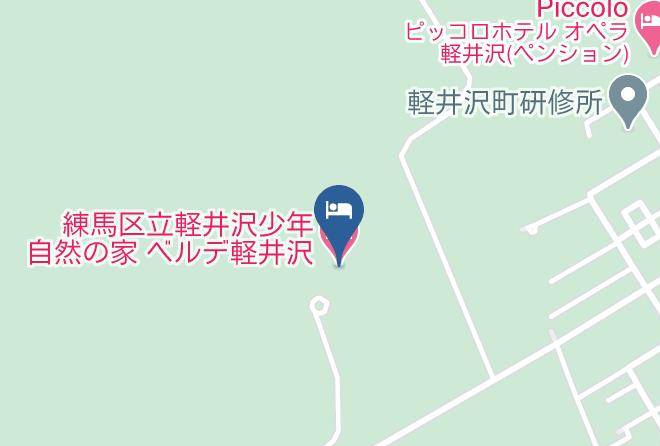 Karuizawa Townkitasaku District - Karuizawa Log Hotel Shiozawa No Mori Maps